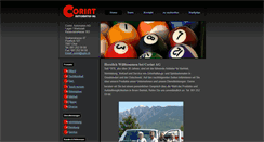 Desktop Screenshot of corint.ch